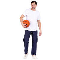 Nauticon Mens Navy Blue Cargo Pant
