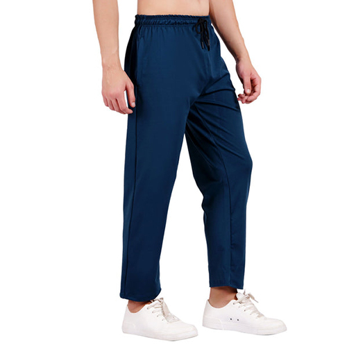 Nauticon Men Air Force Blue Solid Regular Fit Lower