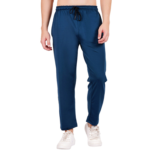 Nauticon Men Air Force Blue Solid Regular Fit Lower