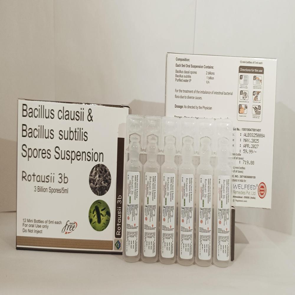 Rotausii 3B Bacillus Subtilis With Bacillus Clausii - Drug Type: General Medicines