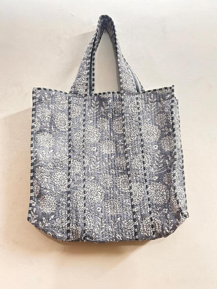 COTTON PRINTED TOTE BAGS