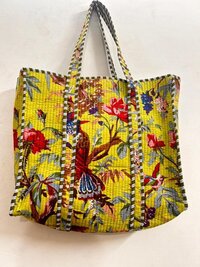 COTTON PRINTED TOTE BAGS
