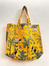 COTTON PRINTED TOTE BAGS