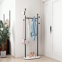 Black Clothing Racks Freestanding Black Clothes Rack Heavy Duty Garment Racks - Application: Industrial