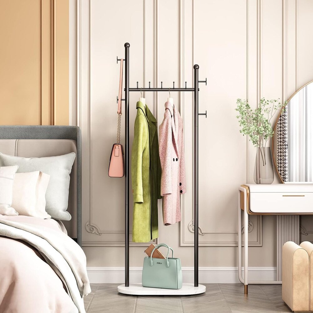 Black Clothing Racks Freestanding Black Clothes Rack Heavy Duty Garment Racks