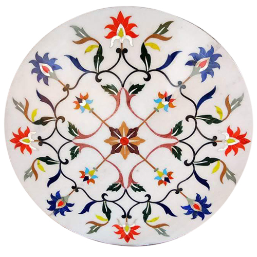 Carving Design Inlay Marble