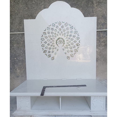 White Designer Marble Tample - Color: Different Available