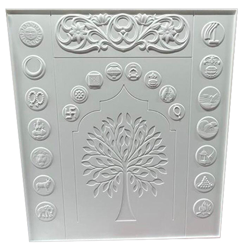 White Stone Carving - Regional Style: Indian