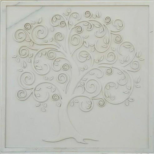 White Stone Carving - Regional Style: Indian