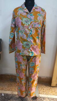 COTTON LONG PAJAMA SET