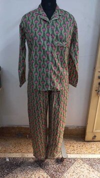 COTTON LONG PAJAMA SET