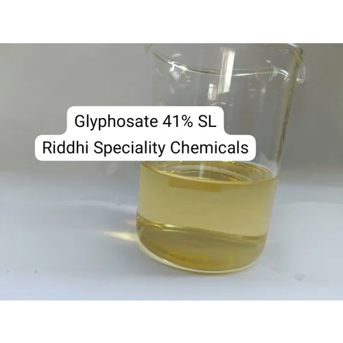 Glyphosate 41% SL - 1 Litre Liquid Bottle | Transparent, Purity 98%-100%, Controlled Release, Agriculture Insecticide