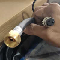 Tig Welding Torch - Pvc Material, 4 Meters Length, Black Color | 20-600 Amperes Rated Current, Ideal For Industrial Applications