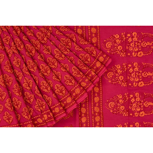 Pure Mulberry Silk Saree For Ladies - Color: Different Available