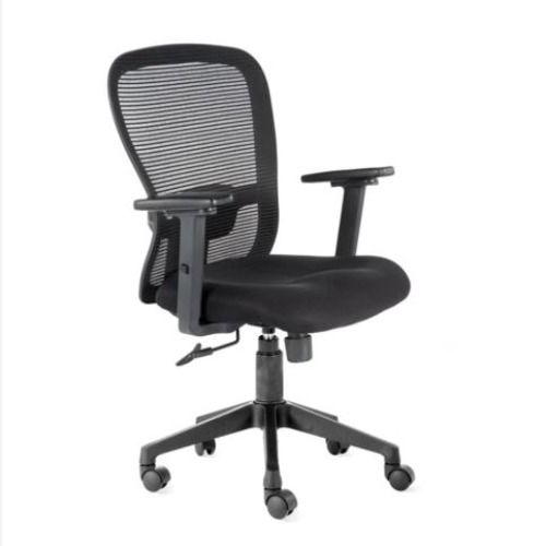 Black Office Chair - Finish: Polished