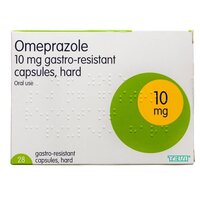 Gastro-resistant Omeprazole Capsules Bp 10mg