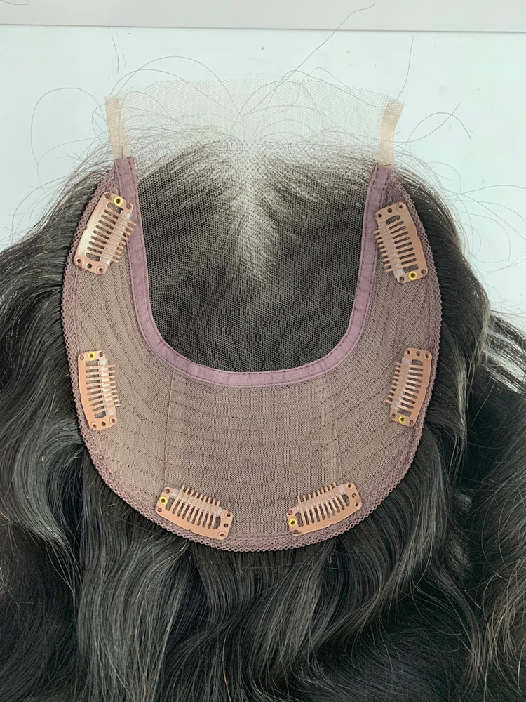 Natural Color Indian Remy Hair Wig Transparent Lace Deep And Natural  Wave Style Hair Extension