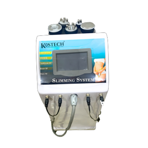 Portable Lipo Ultrasonic 40K Cavitation Rf Slimming 5 In 1 Standy Machine - Color: White