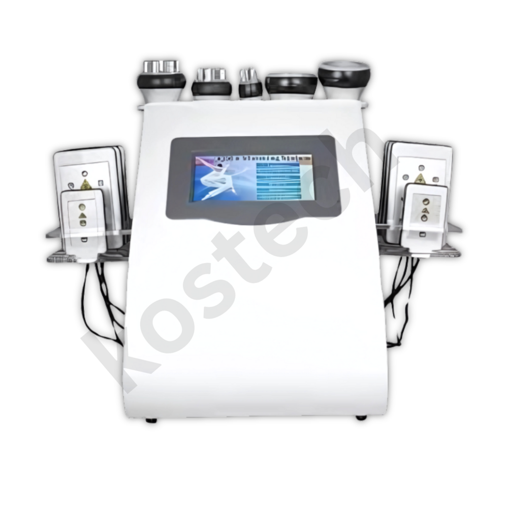 Portable Lipo Ultrasonic 40k Cavitation Rf Slimming 6 in 1 Machine