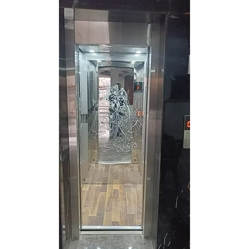 Residential Lift Designer Cabin - Capacity: 1 Ton