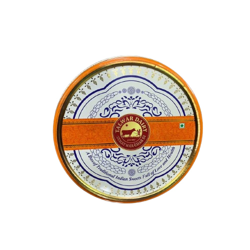 Round Tin Container - Color: As Per Requirement