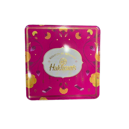 Sweet Tin Container - Color: As Per Requirement