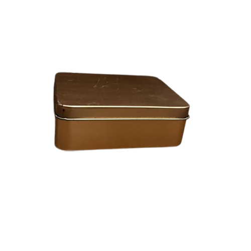 Square Tin Container - Color: As Per Requirement