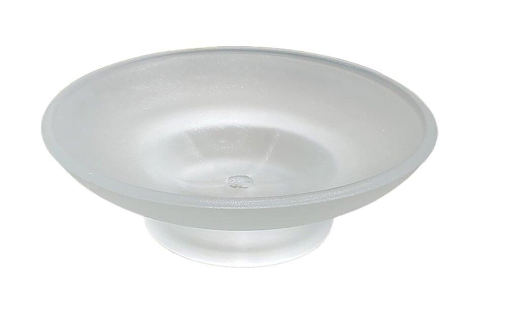 Frosted Glass Soap Dish