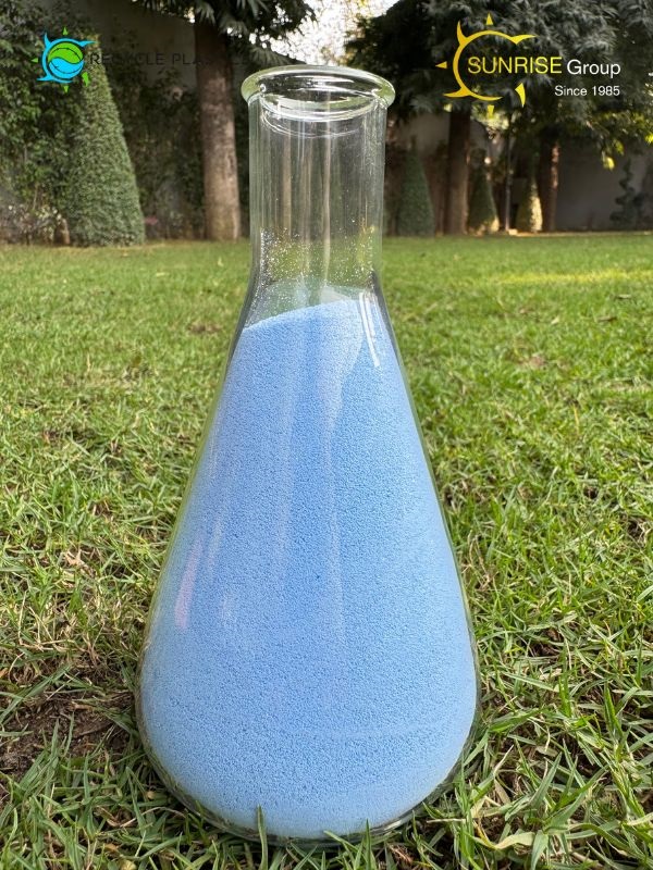 Sky Blue Roto Pulvarized Powder