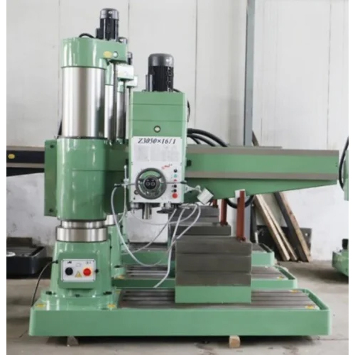 Radial Drilling Machine With Hydraulic Locking System