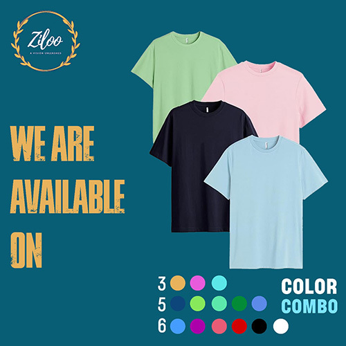 Solid Color Combo T-shirt Set - Age Group: Mens