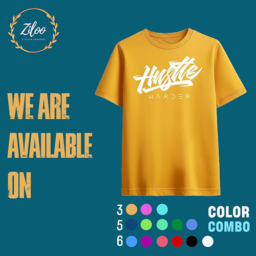 Mens Printed Cotton T-Shirt