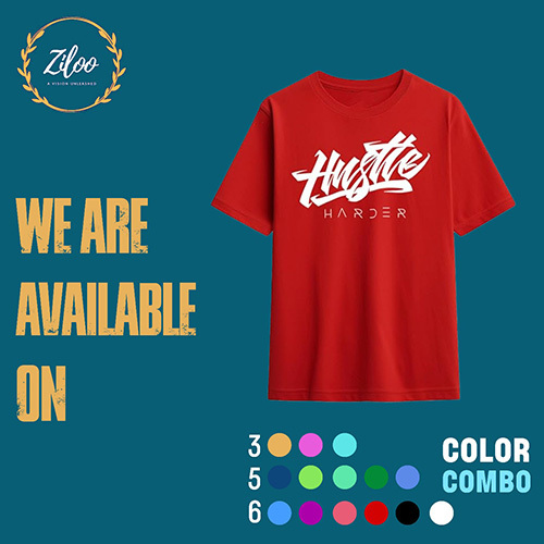 Mens Printed Cotton T-Shirt