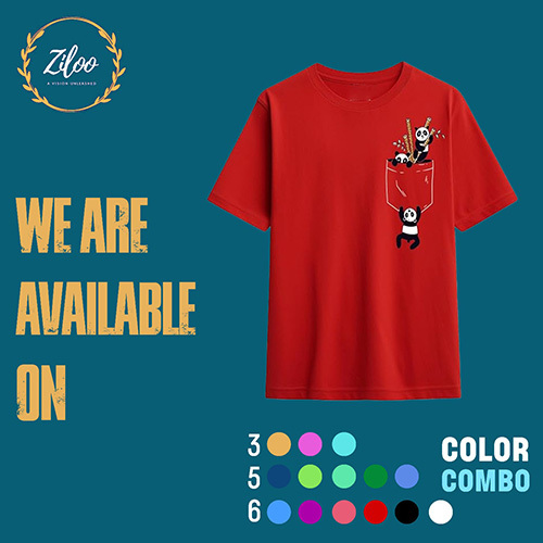 Mens Printed T-shirt - Color: Multicolor