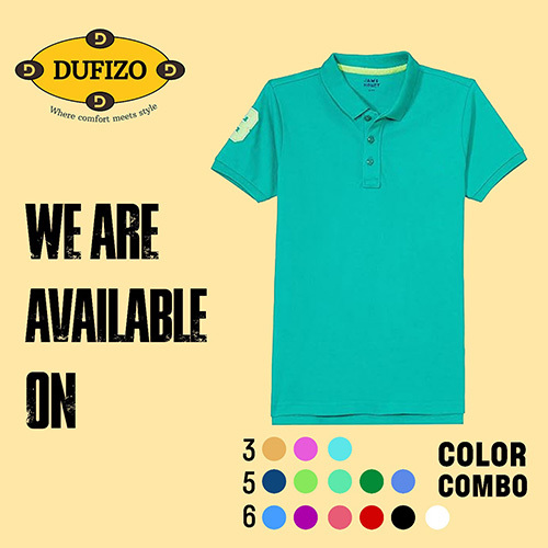 Mens Polo T-Shirt - Color: Multicolor
