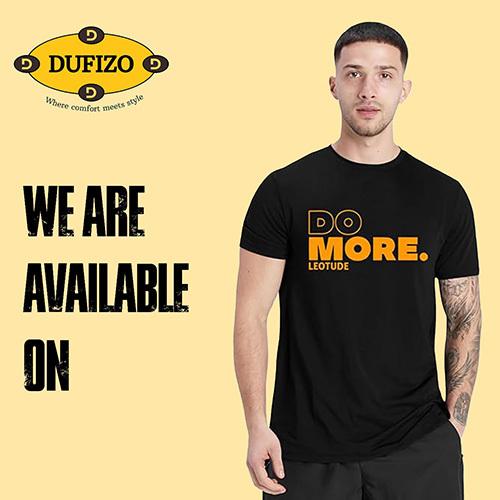 Mens Text Printed T-Shirt