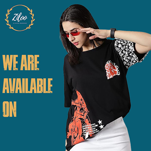 Women Cotton Printed T-Shirt