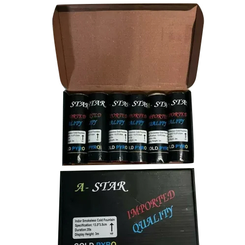 A Star Pyro Firework - Durable Black Paper, Various Sizes Available | Exciting Displays for Parties and Holi Celebrations