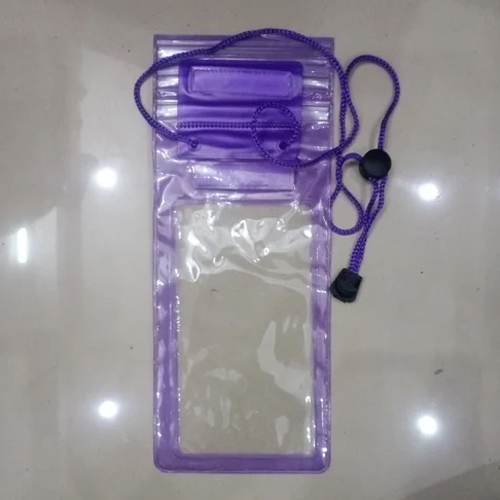 Mobile Waterproof Pouch Cover - Body Material: Plastic