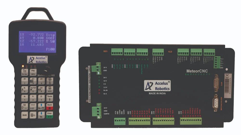 Meteorcnc:4Tr Series : 4-Axis Dsp Controller For Lathe With Router Machine - Application: Industrial