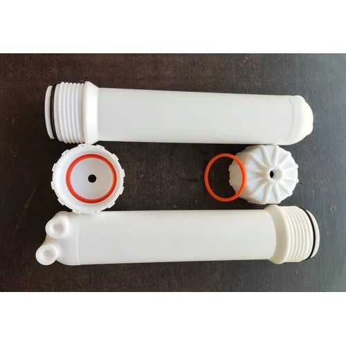 White Reverse Osmosis Membranes Housing - Material: Pvc