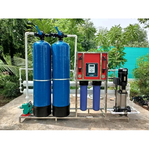 500 LPH Semi-Automatic Stainless Steel RO Plant