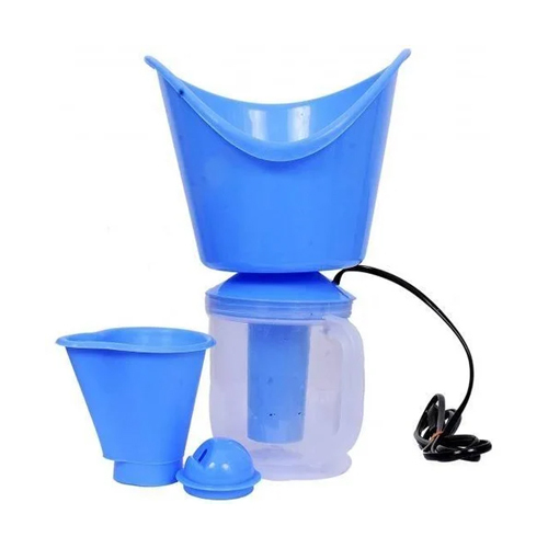 Plastic Steam Vaporizer Machine - Plastic, Manual, Blue | Ideal for Industrial Use, Versatile Steamer for All User Types