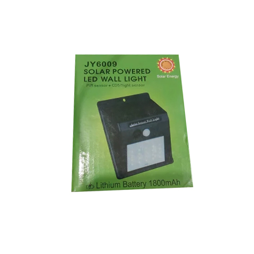 Solar Led Light - Color: Black