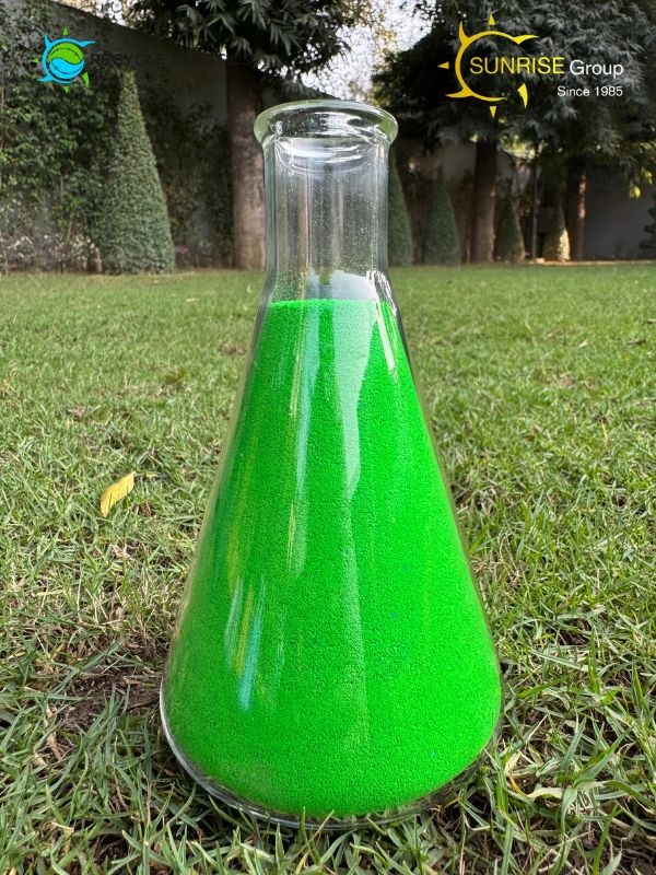 Dark Green Roto Recycled Granules