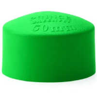 Ppr End Cap - Durable Material, 1/2 Inch Diameter, Bright Green Color - Sleek Round Shape For Secure Sealing