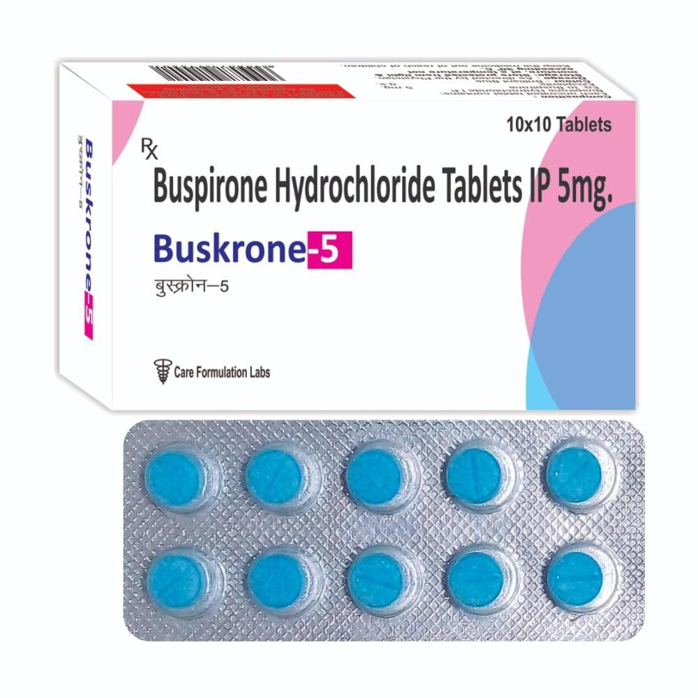 Buspirone HCL IP eq. to Buspirone 5 mg