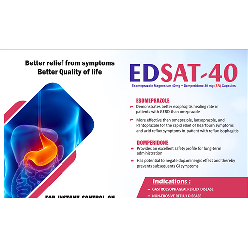 Esomeprazole Gastro-resistant And Domperidone Prolonged-release Capsules - Drug Type: General Medicines