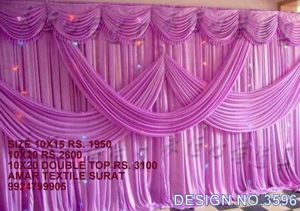 Wedding Pandal Backdrop - Color: All Available