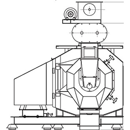 1TPH Cattle Feed Pallet Machine